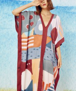 (Pre-Order) Kaftan  Stripe Cotton Rayon