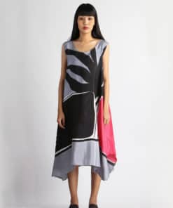Alternative view of (Pre-order)Sac Sleeveless Dress Soft Cotton Silk Hand Paint for Holidays Summer