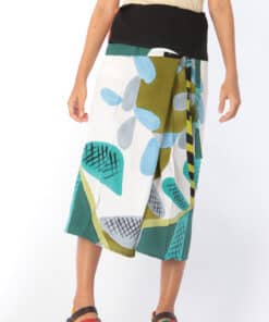 Alternative view of (Pre-order)Thai Fisherman Pants Cotton Rayon Hand Paint Free Size