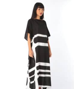 Alternative view of (Pre-order) Kaftan Cotton Silk Hand Paint คาฟทานคอตต้อนซิลล์แฮนด์เพ้นท์