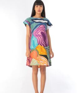 Alternative view of (Pre-order) Short Dress Cotton Hand Paint