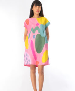 Alternative view of (Pre-order) Short Dress Cotton Hand Paint