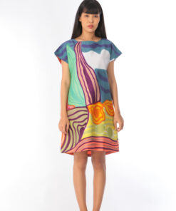 Alternative view of (Pre-order) Short Dress Cotton Hand Paint