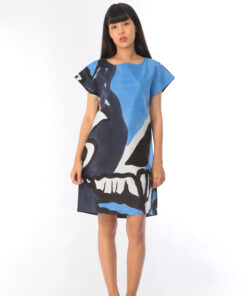Alternative view of (Pre-order)Short Dress Cotton Hand Paint