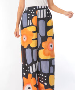 Alternative view of (Pre-order) Long pant Cotton Rayon Hand paint Free Size