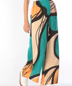 Alternative view of (Pre-order) Long Pants Cotton Rayon Hand Paint Free Size