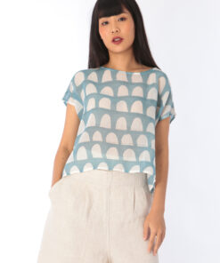 Alternative view of Abstract Cotton Blouse