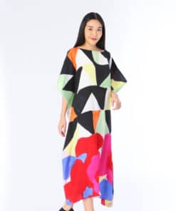 Alternative view of (Pre-order) Kaftan Cotton Silk Hand Paint คาฟทานคอตต้อนซิลล์แฮนด์เพ้นท์