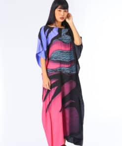Alternative view of (Pre-order) Kaftan Cotton Silk Hand Paint คาฟทานคอตต้อนซิลล์แฮนด์เพ้นท์
