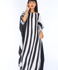 Alternative view of (Pre-order) Kaftan Cotton Silk Hand Paint คาฟทานคอตต้อนซิลล์แฮนด์เพ้นท์