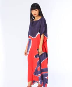 Alternative view of (Pre-order) Kaftan Cotton Silk Hand Paint คาฟทานคอตต้อนซิลล์แฮนด์เพ้นท์