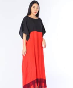 Alternative view of (Pre-order) Kaftan Cotton Silk Hand Paint คาฟทานคอตต้อนซิลล์แฮนด์เพ้นท์