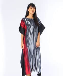 Alternative view of (Pre-order) Kaftan Cotton Silk Hand Paint คาฟทานคอตต้อนซิลล์แฮนด์เพ้นท์