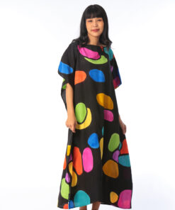 Alternative view of (Pre-order) Kaftan Cotton Silk Hand Paint คาฟทานคอตต้อนซิลล์แฮนด์เพ้นท์