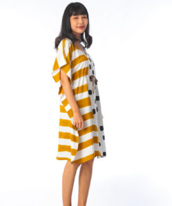 Alternative view of (Pre-order)Kaftan Waist Jump Cotton Hand paint For Summer Beach Vacation