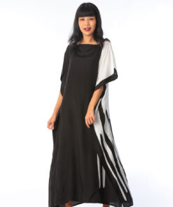 Alternative view of (Pre-order) Kaftan Cotton Silk Hand Paint คาฟทานคอตต้อนซิลล์แฮนด์เพ้นท์