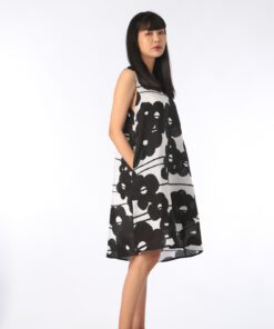 Alternative view of (Pre-order) Short Dress Rayon Cotton For Summer Beach Vacation