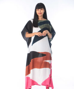 Alternative view of (Pre-order)Kaftan Hand Paint Cotton Rayon