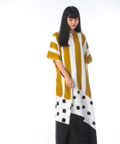 Alternative view of (Pre-order) Kaftan Hand Paint Cotton Rayon