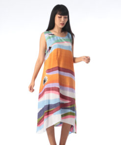 Alternative view of (Pre-order)Sleeveless Dress เดรสแขนกุด