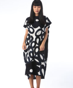 Alternative view of (Pre-order) Kaftan Hand Paint Cotton Rayon