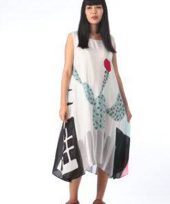 Alternative view of (Pre-order)Sleeveless Dress เดรสแขนกุด