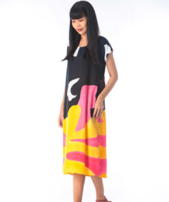 Alternative view of (Pre-order)Dress Cotton Rayon Hand Paint