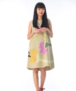 Alternative view of (Pre-order)Short Dress Linen For Summer Beach Vacation