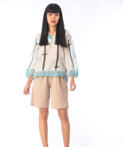 Alternative view of Blouse Cotton Voie Free Size