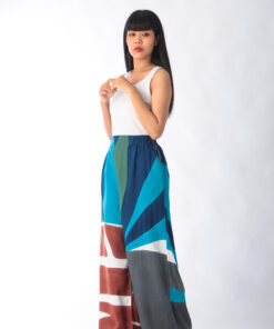 Alternative view of (Pre-order)Hand painted Long Pants Cotton Rayon Free size