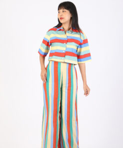 Alternative view of (Pre-Order) White Cool Long Pant Hand Paint Out Of Windows