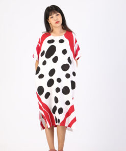 Alternative view of (Pre-Order) Short Dress Cotton Silk Hand Paint