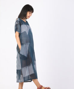 Alternative view of (Pre-Order) Short Dress Linen Hand Paint