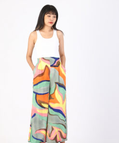 Alternative view of (Pre-Order) Long Pant Cotton Silk Hand Paint Free Size