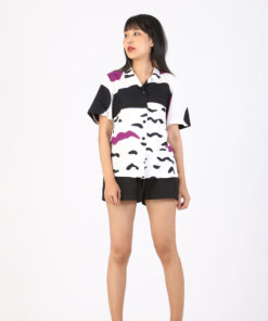Alternative view of (Pre-Order) Hawaii Shirt Blouse Cotton Rayon Hand Paint