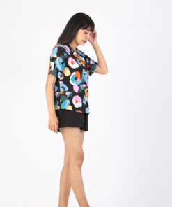 Alternative view of (Pre-Order) Haweii Chiffon Hand Paint