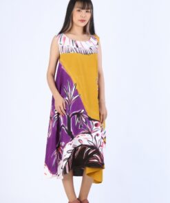 Alternative view of (Pre-Order) Short Dress Cotton Rayon Hand Paint