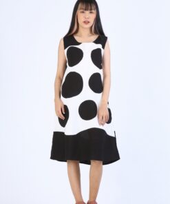 Alternative view of (Pre-Order) Short Dress Cotton Rayon Hand Paint