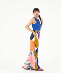 Alternative view of (Pre-Order) Long Pant Cotton Rayon Hand Paint Free Size