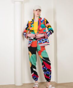 Alternative view of (Pre-order) Blazer And Pant Cotton Hand Paint Collection Land Of Art SS24-01