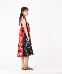 Alternative view of (Pre-order)Sac Sleeveless Dress Soft Cotton Silk Hand Paint for Holidays Summer