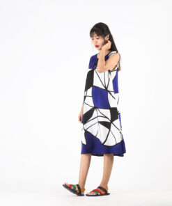 Alternative view of (Pre-order) Short Dress Cotton Rayon Hand Paint