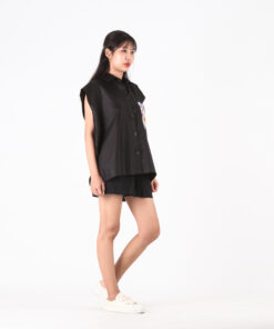 Alternative view of (Pre-order)(Pre-order) An Empty Art Shirt Cotton Oxford Embriodary Collection Land Of Art SS24-08
